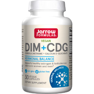 Дииндолилметан + Калциев D-Глюкарат 30 вег.капс.   Jarrow Formulas  DIM + CDG