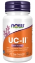 Натурален колаген  60 вег.капс. NOW Foods UC-II® Type II Collagen