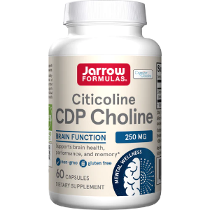  Цитиколин Цитидин 5′-дифосфохолин 250 mg 60 капс. Jarrow Formulas  Citicoline (CDP Choline)