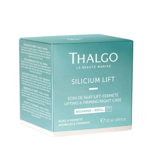 Повдигащ  стягащ  и  уплътняващ  крем за нощна грижа 50 ml   Thalgo  Silicium Lift  Lifting & Firming Night Care Refill