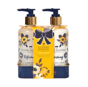 Подаръчен комплект Мак и Помело  2 x 300 ml  Grace Cole   Wild Poppy & Pomelo Hand Care Duo