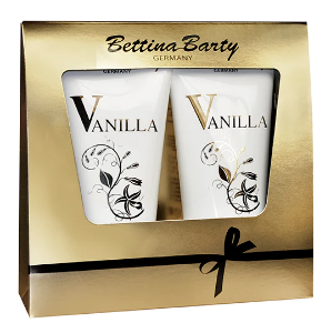 КОМПЛЕКТ   ДУШ ГЕЛ И ЛОСИОН ЗА  РЪЦЕ И ТЯЛО 2 X 150 ml   Bettina Barty   Vannila Christmas  set