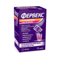 Фервекс за възрастни с вкус на малина 500 mg/25 mg/200 mg гранули за перорален разтвор x 12  Fervex adults raspberry granules for oral solution