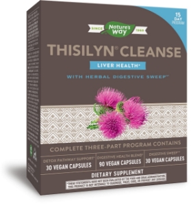 ТИСИЛИН КЛИЙНС БИЛКОВА ПРОГРАМА 3 фази, комплект Nature's Way Thisilyn® Cleanse (Herbal)