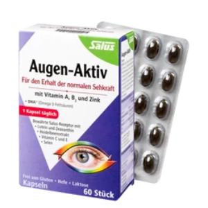 Екстракт от  боровинка  50 капс.   Salus®  Eye active capsules