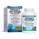 Снимка на Рибено масло  2150 mg  150  софтгел капс.  Natural Factors  RxOmega-3 with Vitamin D3  Ultra Strength