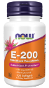 Витамин Е  200 IU  100  софтгел капс.  NOW Foods Vitamin E-200 With Mixed Tocopherols