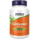 Кордицепс  750  mg  90 вег.капс.  NOW Foods  Cordyceps