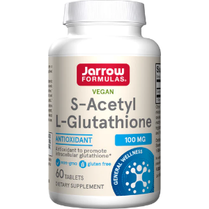 S-ацетил L-глутатион 100 mg 60 табл. Jarrow Formulas  S-Acetyl L-Glutathione
