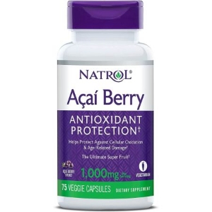 Акай Бери  1000 mg 75 вег. капс.  Natrol  Acai Berry  