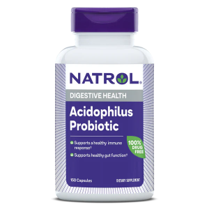 Natrol  Natrol  Ацидофилус Пробиотик 100mg 150 капс.  Acidophilus Probiotic