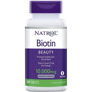 Natrol  Биотин 10 000mcg 100 табл.  Biotin Maximum Strength 