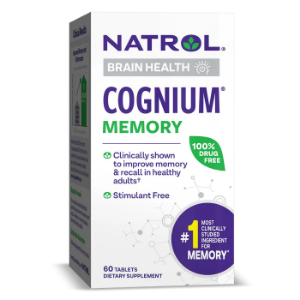 Когниум 100 mg  60 табл.  Natrol  Cognium Memory