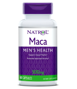 Natrol   Мака  500mg 60 капс. Maca  Men's Health 