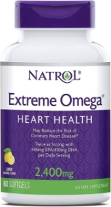 Natrol  Екстрийм Омега 1200mg 60 гел-капс.Extreme Omega® 