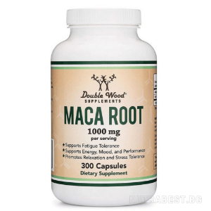 Мака  корен 1000 mg 300 капс.   Double Wood Supplements  Maca Root