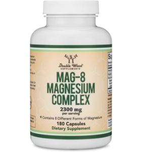  Магнезиев комплекс  8 форми на магнезий  2300 mg 180 капс.  Double Wood Essential  Magnesium Complex   (MAG-8)