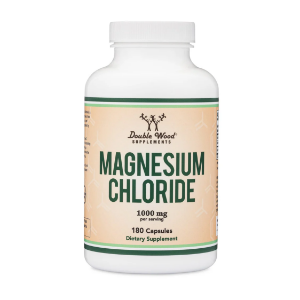 Магнезий хлорид  1000 mg  180  капс.  Double Wood Supplements  Magnesium Chloride