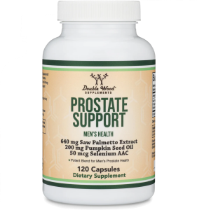 Формула за подпомагане здравето на простатата 120  капс.  Double Wood Supplements Prostate Support