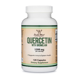 Кверцетин & бромелаин  1200  mg  120  капс.  Double Wood Supplements  Quercetin