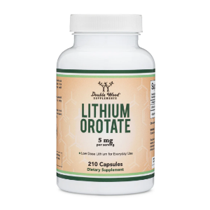 Литий  оротат 5  mg  210 капс.   Double Wood Supplements  Lithium Orotate