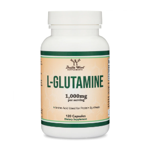 Л-глутамин  1000 mg, 120 капс. Double Wood Supplements  L-Glutamine