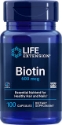 Биотин 600 mcg  100 капс.  Life Extension  Biotin