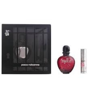 Комплект  EDT за  жени  50 ml  + 15 ml  Paco Rabanne  Black XS for Her Set