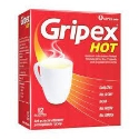 ГРИПЕКС ХОТ 650 mg/50 mg/10 mg прах за перорален разтвор x 12  Gripex Hot