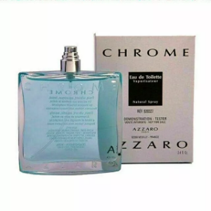 EDT за  мъже  тестер  100 ml  AZZARO CHROME  TESTER