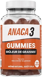 Формула за изгаряне на мазнини  60 жел.табл.  Anaca3 Gummies Brûleur de Graisses