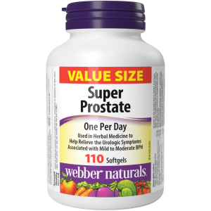 СУПЕР ПРОСТАТА ФОРМУЛА С ЛИКОПЕН И САО ПАЛМЕТО  110 софтгел капс. Webber Naturals Super Prostate 