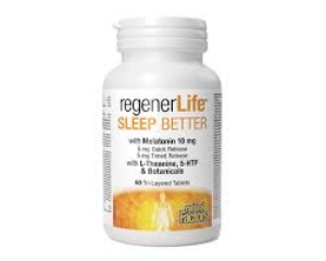 Формула за сън 60 табл.  Natural Factors  RegenerLife Sleep Better 