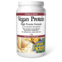 Веган протеин  на прах  с вкус на  ванилия  1 kg  Natural Factors  Vegan Protein High Protein Formula Vanilla Bean