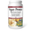 Веган протеин  на прах  с вкус на  ванилия  1 kg  Natural Factors  Vegan Protein High Protein Formula Vanilla Bean