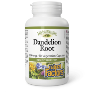 Глухарче (корен) 425 mg 90 софтгел капс. Natural Factors Dandelion Root