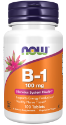 Витамин  В 1 Тиамин 100 mg  100  табл.   NOW Foods B-1