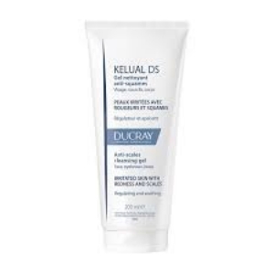 Почистващ гел за лице и тяло  200 ml  DUCRAY  KELUAL DS  Anti-scales cleansing gel