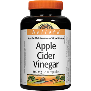 Ябълков оцет 500 mg 200 капс. Natural Factors Holista  Apple Cider Vinegar