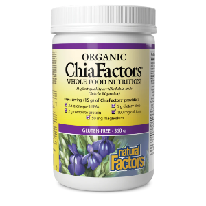 Чия семена  прах  360g   Natural Factors   Organic ChiaFactors