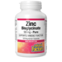 Цинк Бисглицинат 50 mg 120 вег. капс.  Natural Factors  Zinc Bisglycinate 