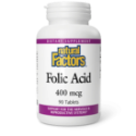 Фолиева киселина  400 mcg  90 табл.   Natural Factors  Folic Acid