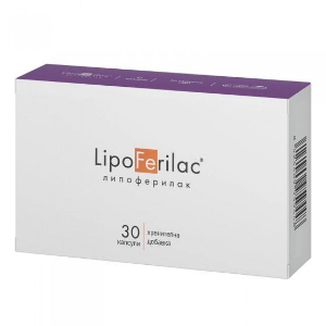 ЛИПОФЕРИЛАК 30 капс.   LIPOFERILAC