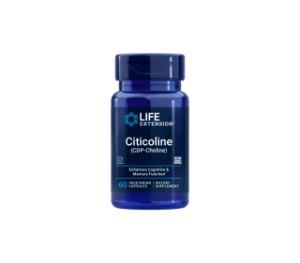 Цитиколин 250 mg  60 вег. капс.  Life Extension  Citicoline (CDP-Choline)