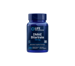 Диметиламиноетанол 150 mg х 200  вег.капс.   Life Extension  DMAE Bitartrate