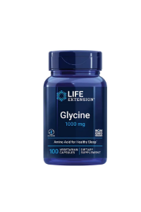 Глицин 1000 mg  100 вег. капс.   Life Extension  Glycine