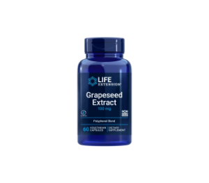 Гроздово семе екстракт 100 mg 120  вег.капс.  Life Extension  Grapeseed extract