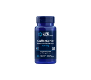 Зелено кафе  екстракт 400 mg  90 вег. капс.   Life Extension  CoffeeGenic® Green Coffee Extract