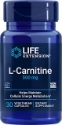 L-Карнитин тартарат 500 mg  30 капс.   Life Extension L-Carnitine