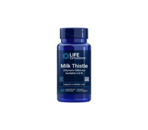 Екстракт от бял трън  60  вег.капс.  Life Extension  Milk Thistle  (Silymarin Silibinins Isosilybin  A & B)